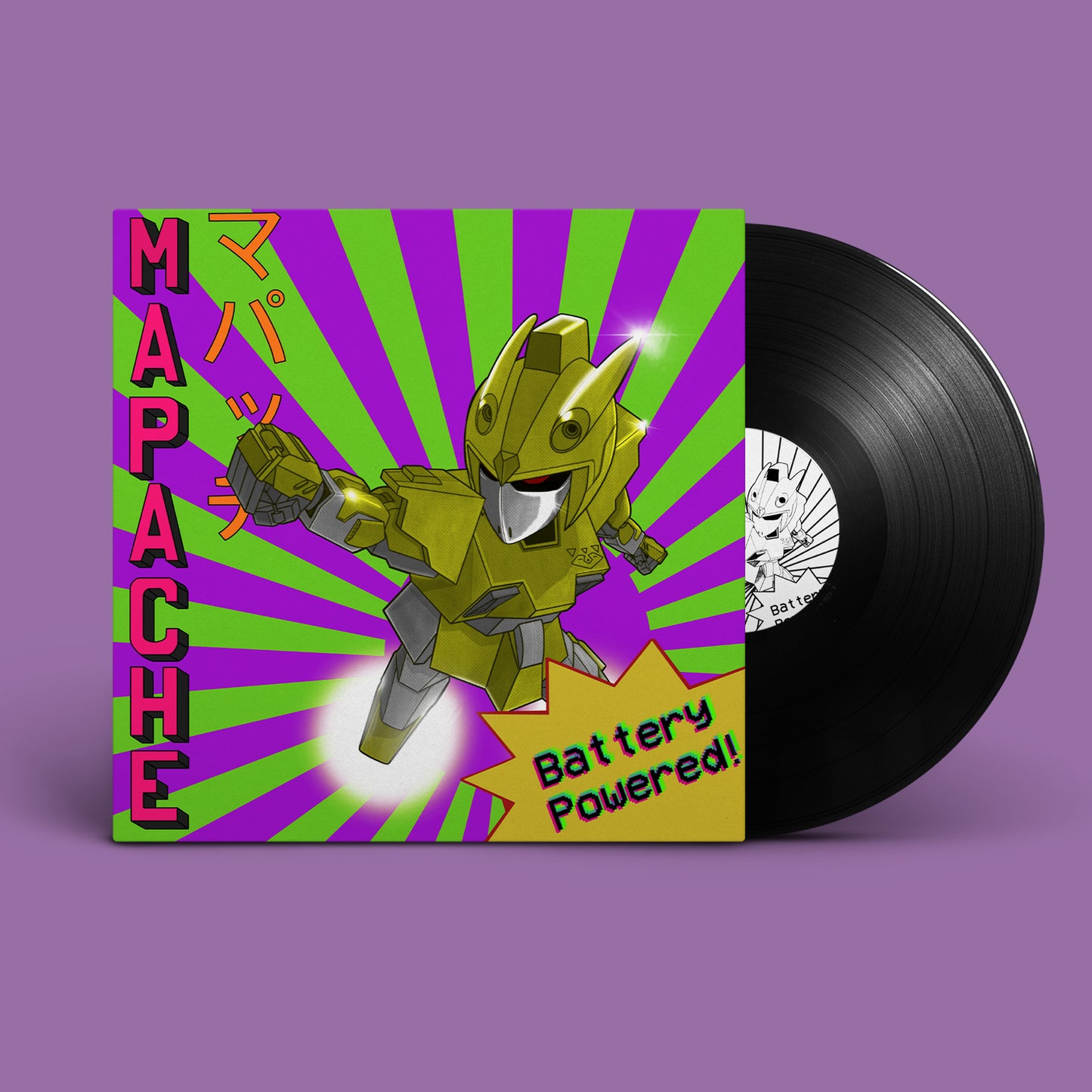 'BATTERY POWERED!' 12" VINYL